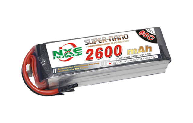 諾信2600mAh 60C航模電池