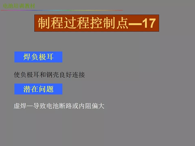 鋰電池廠家詳解：鋰電池生產(chǎn)工藝注意問題（圖）